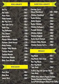 Mirchi Maharaj menu 6