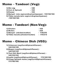 Momos Corner menu 4