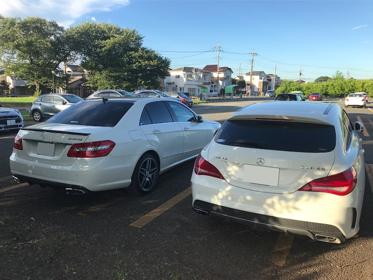 Eクラス セダンのメルセデス・AMG・CLA45AMG・Eクラス セダン・メルセデス・ベンツ・コラボに関するカスタム事例の投稿画像5枚目
