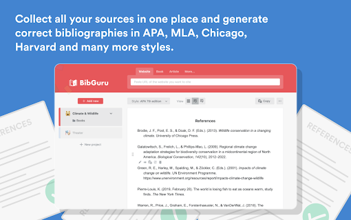 BibGuru: Free Citation Generator