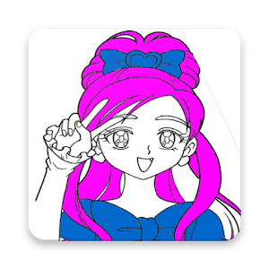 Anime Manga Coloring Book For Adult and Kids  Icon