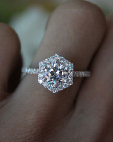 Artificial Mosang Diamond Jewelry R - 1