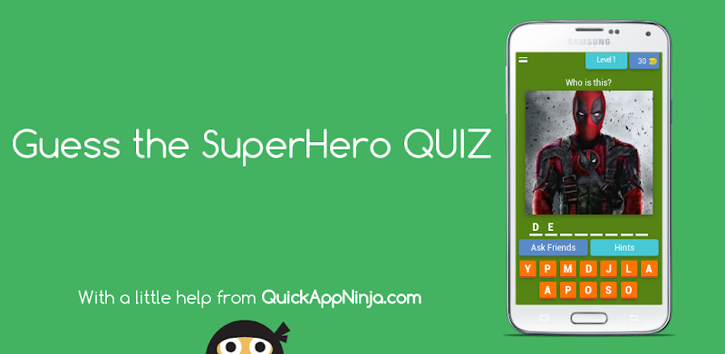 Guess the SuperHero QUIZ