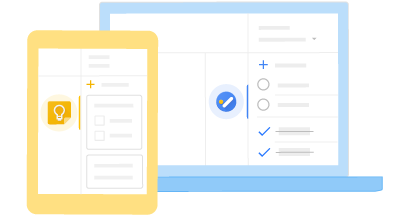 Keep and tasks on devices