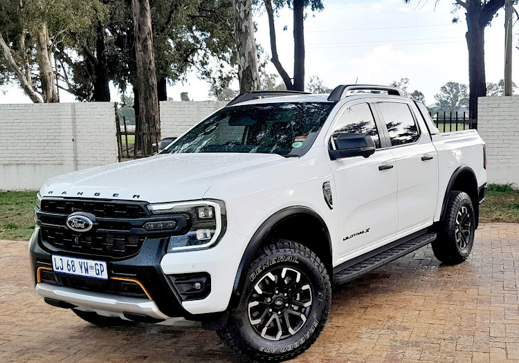 The Wildtrak X is distinguished by an exclusive grille and all-terrain tyres.