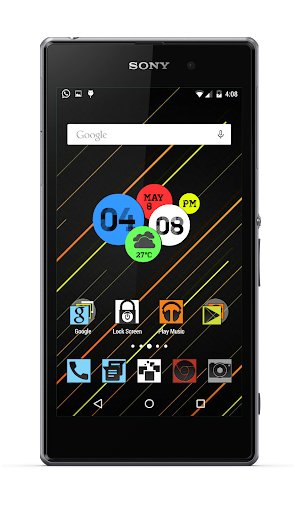 Black Colorido Icons-Launchers