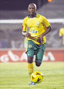 EYEING THE GAP: Golden Arrows and Bafana Bafana midfielder
Thanduyise Khuboni has forced his way into contention for the
World Cup. Circa May 2010. © Sabelo Mngoma