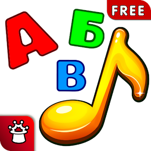 Азбука в песенках, игры, пазлы logo