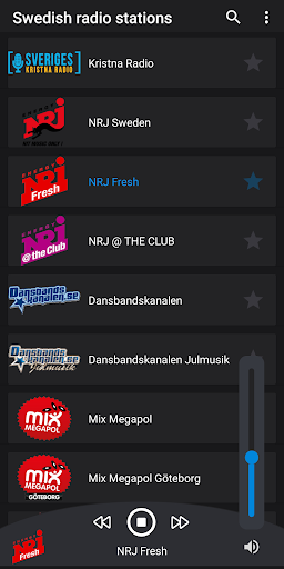 Swedish radio stations - Sveriges radio