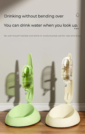Title 6, Dog Rabbit Cat Automatic Drinker Non Wet Mouth ...