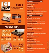 Mad Over Donuts menu 1