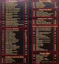 D Madras Cafe menu 1