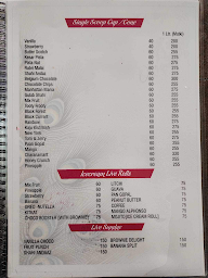 Frooti Ice Cream menu 2