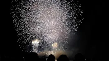 綺麗だね、花火