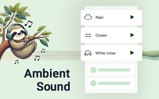 Ambient sound