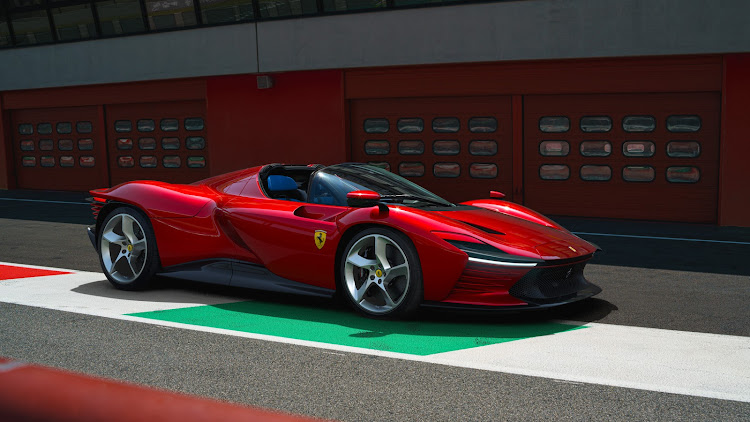 The limited-edition Daytona SP3 is third of the exclusive Ferrari Icona series. Picture: SUPPLIED