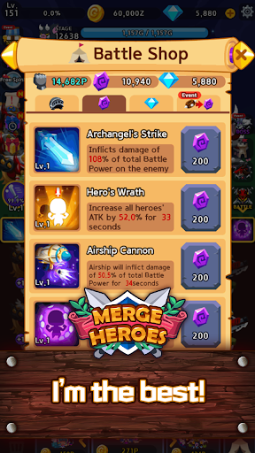 Merge Heroes Frontier: Casual RPG Online  APK MOD screenshots 5