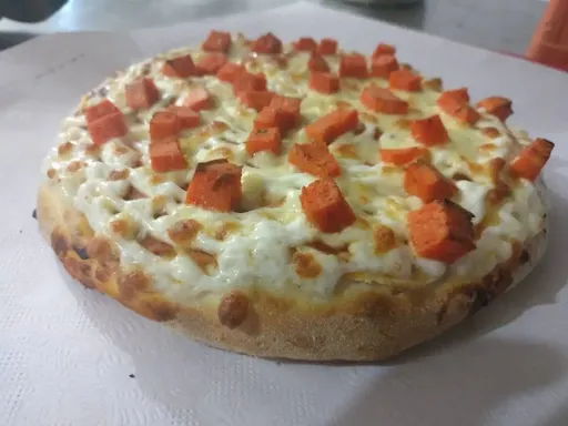 Cheese And Chicken Sausage Pizza