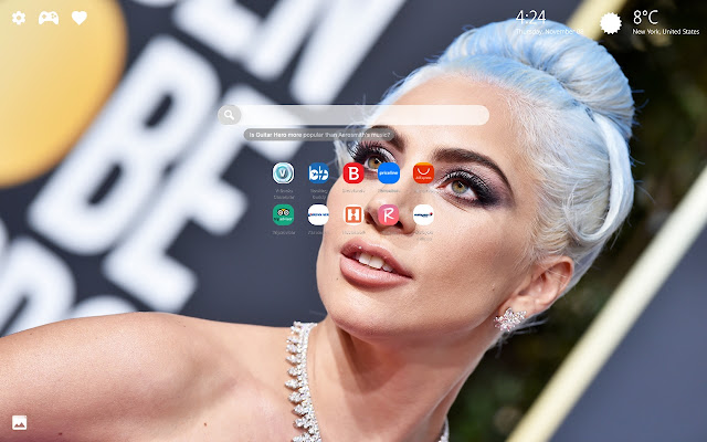 Lady Gaga Wallpapers HD New Tab