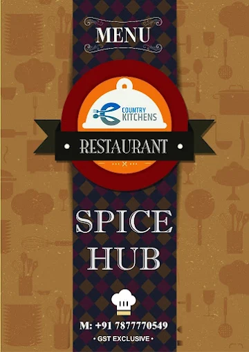 Spice Hub by Country Kitchens menu 