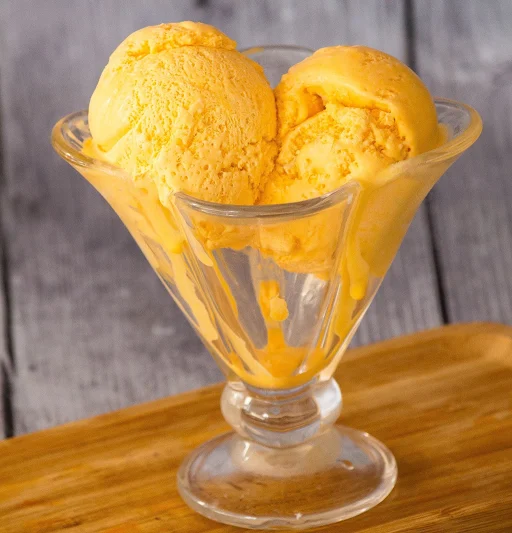 Alphonso Mango Ice Cream Double Scoop