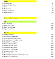 Chennapatnam menu 3