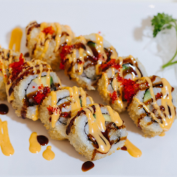 Spicy Deep Fried Tuna Roll (8 Pieces)