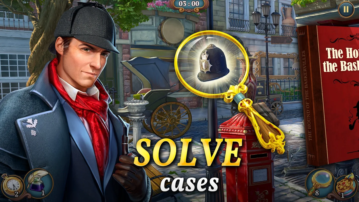 Sherlock: Hidden Match-3 Cases