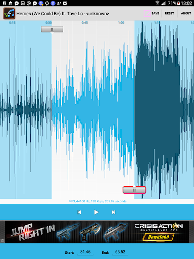 MP3カッターRingtoneメーカー無料に