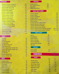 Be Kebabii menu 2