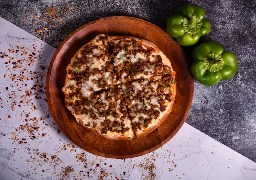 Minced Lamb Capsicum Onion Pizza