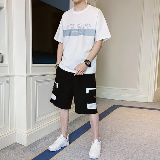 Title 5, Mens Short-Sleeved T-Shirt Summer Casual Sport...