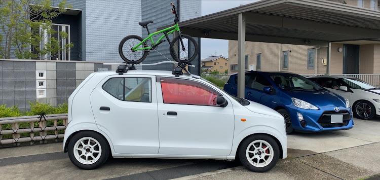 アルトバンのBMX・ha36v・inno・THULEに関するカスタム事例の投稿画像2枚目