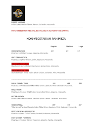 Circle Of Crust menu 6