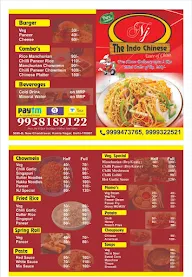 The Indo Chinese menu 1