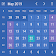 Calendrier Widget  icon