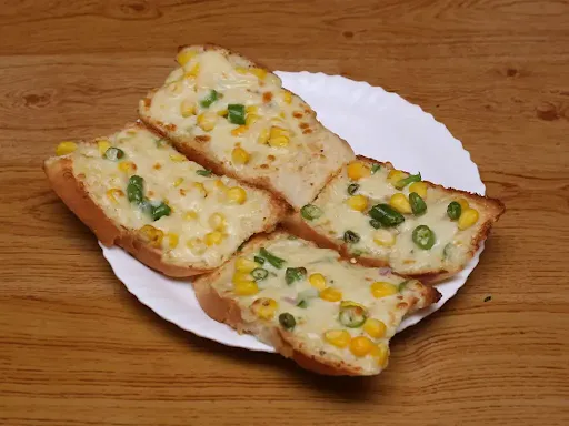 Cheese Corn Garlic Bread