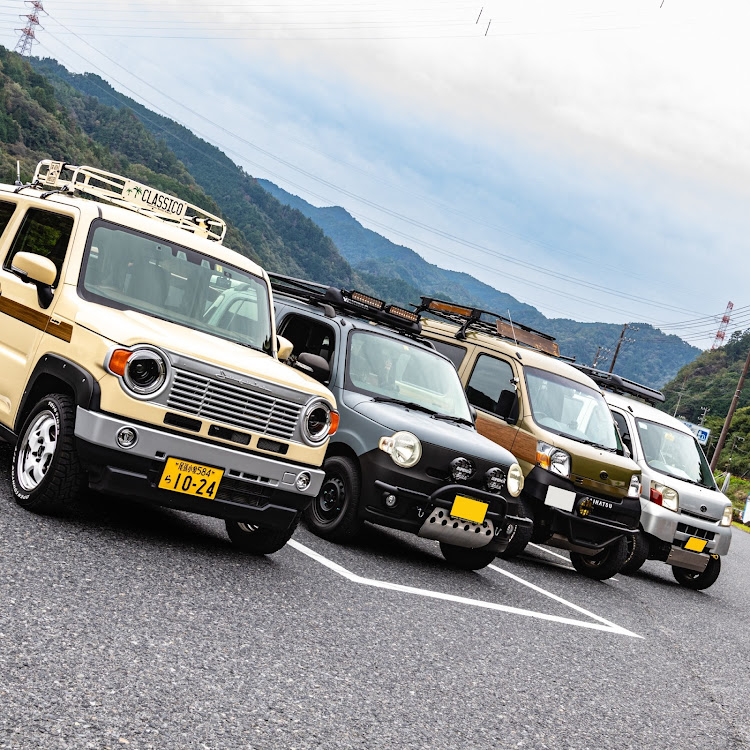 ハスラーのDAMD・CLASSICO・ハスラークラシコ・空ふさがり・岐阜秘境巡りに関するカスタム事例の投稿画像4枚目