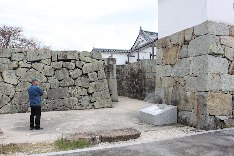 津山城：五番門跡