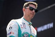 Hamlin had just hoisted his third trophy in 11 NASCAR Cup Series races, tying him with Hendrick Motorsports' William Byron for most wins on the season.

