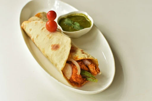 Kadhai Chicken Roll