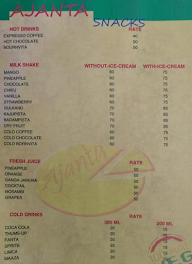 Cafe Ajanta menu 3