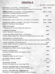 Black Club+Cafe menu 4