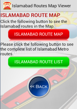 Metro Bus Islamabad