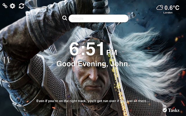 The Witcher 3 HD Wallpapers New Tab