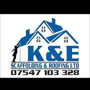 K&E scaffolding and roofing Ltd Logo