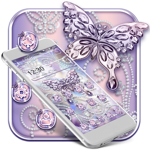 Pearl Diamond Butterfly Theme