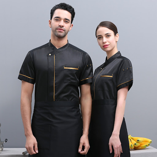 Title 5, Chefs short-sleeved waitress restaurant waiter...
