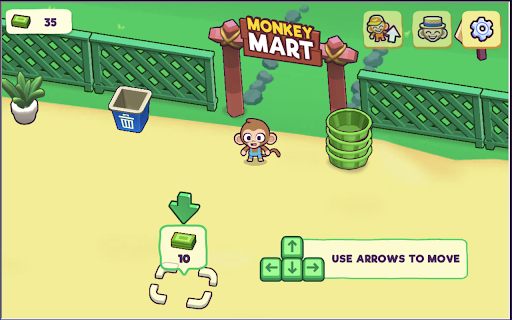 Monkey Mart Poki Game