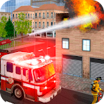 Cover Image of Baixar Fire Truck Driver Emergency 2018 3.0 APK